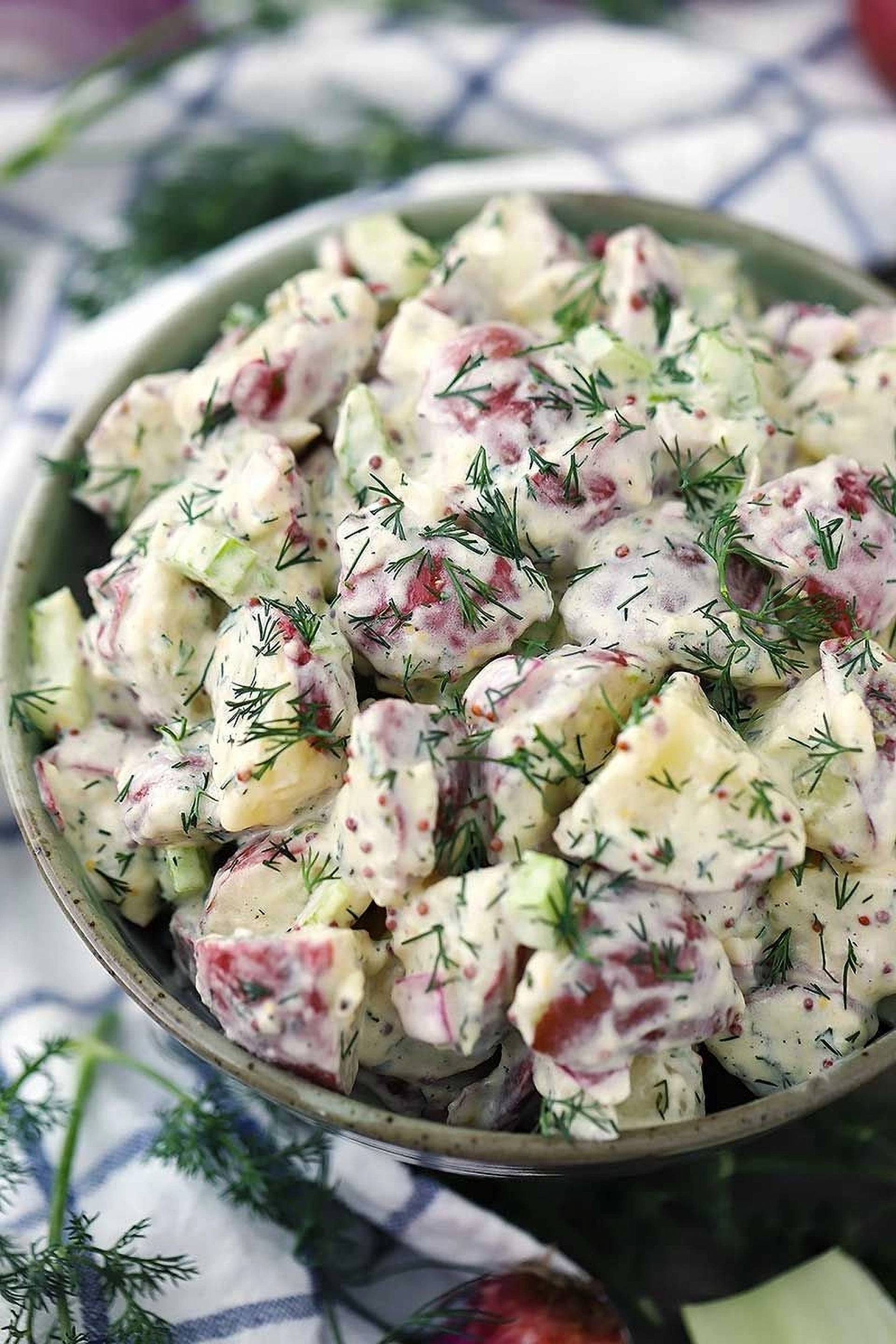 Dill Potato and Egg Salad