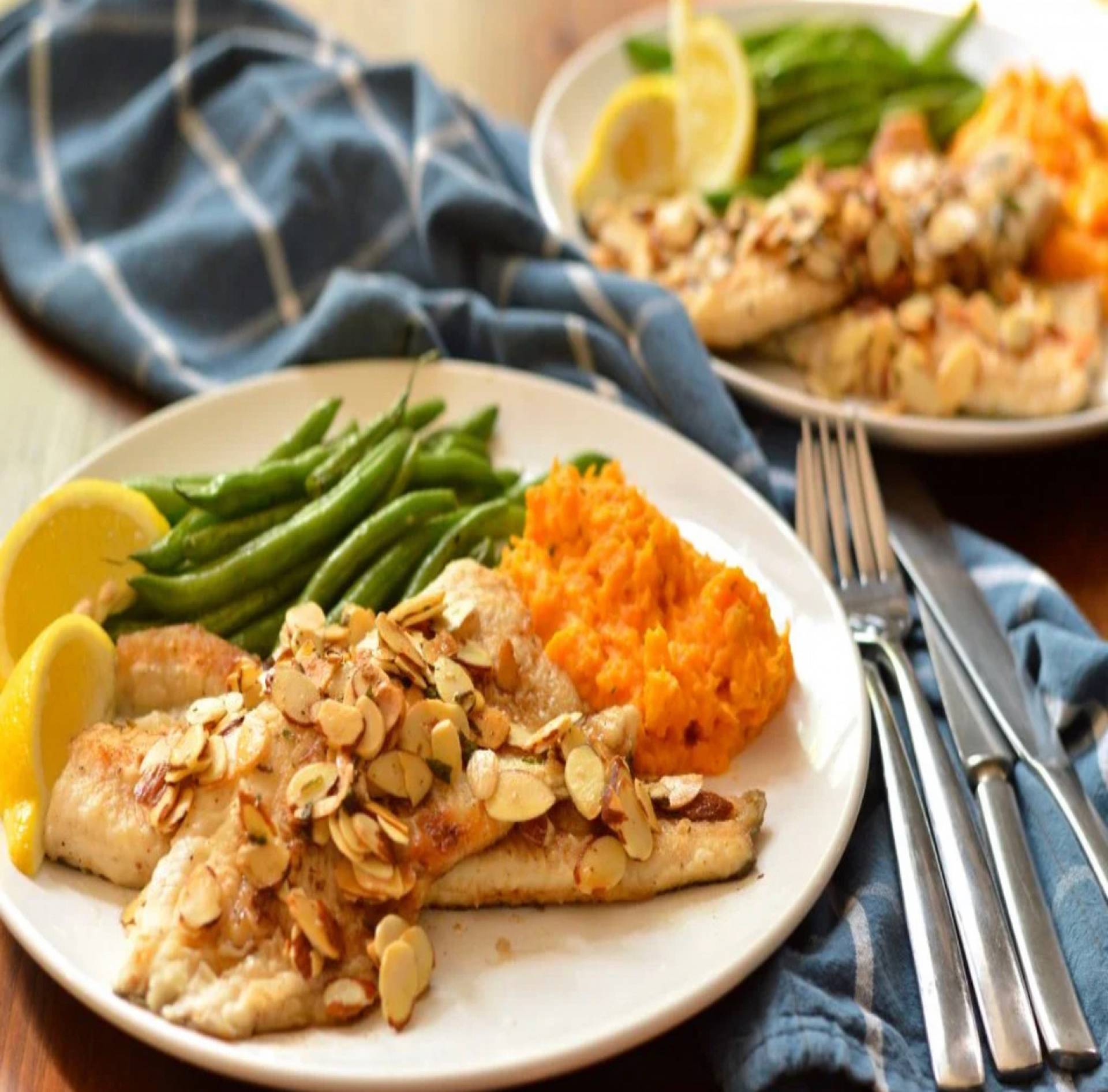 Trout Almondine