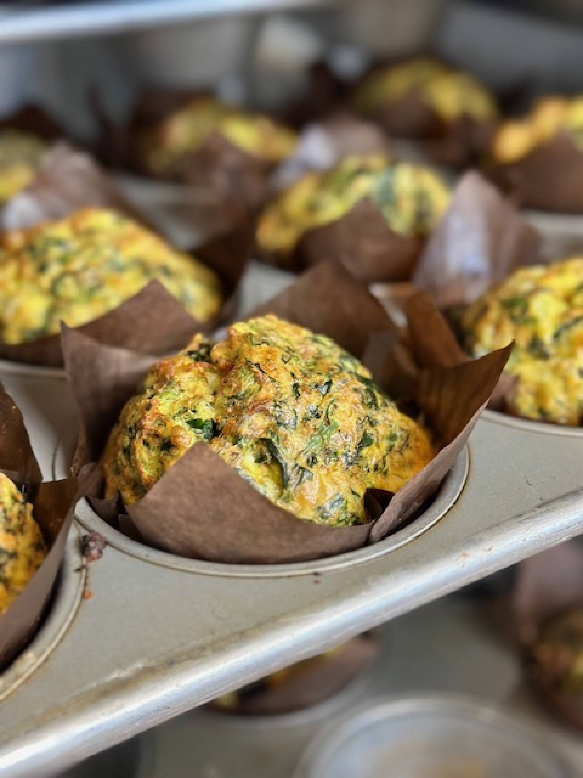 Egg Cups: Spanakopita